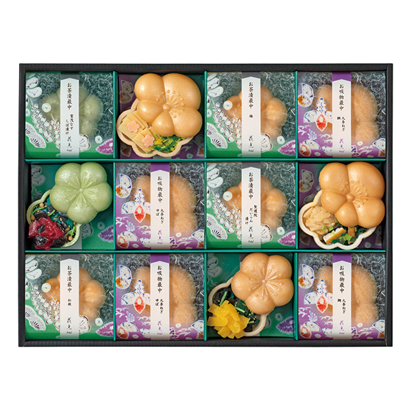 京都 辻が花 お茶漬・お吸物最中詰合せ(YT-40)